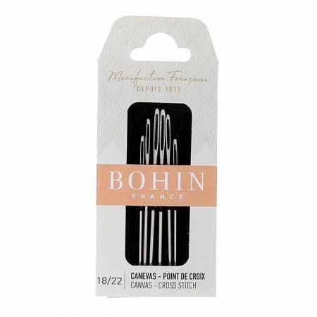 Bohin point -free tapestry needles - Assortment 18/22