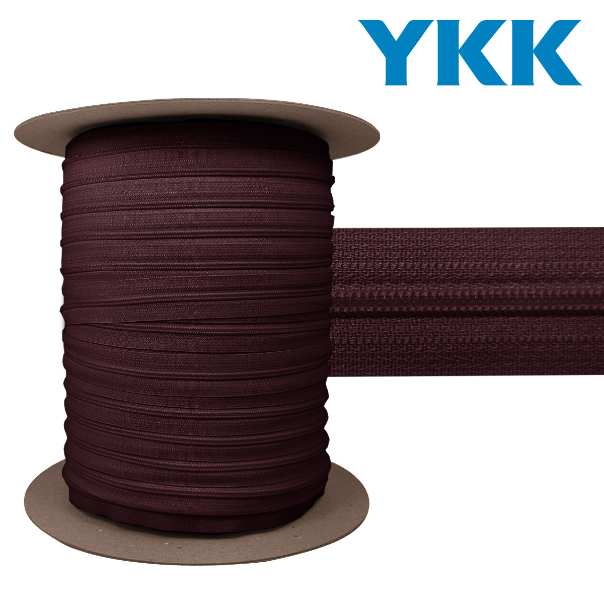 Fermeture nylon 3 mm YKK - Bourgogne