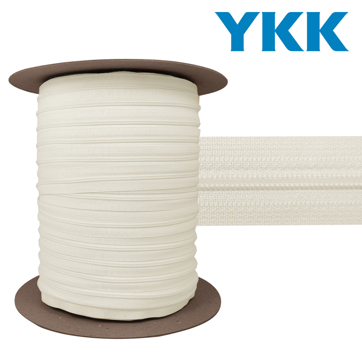 Fermeture nylon 3 mm YKK - Écru