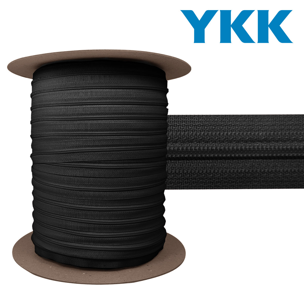 Fermeture nylon 3 mm YKK - Noir