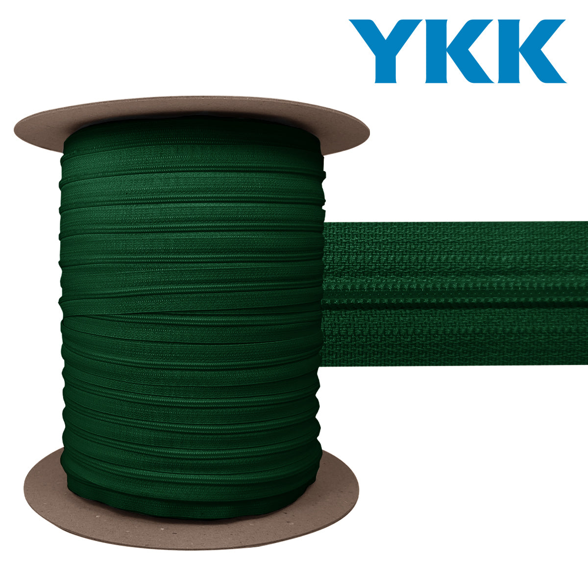 Fermeture nylon 3 mm YKK - Vert