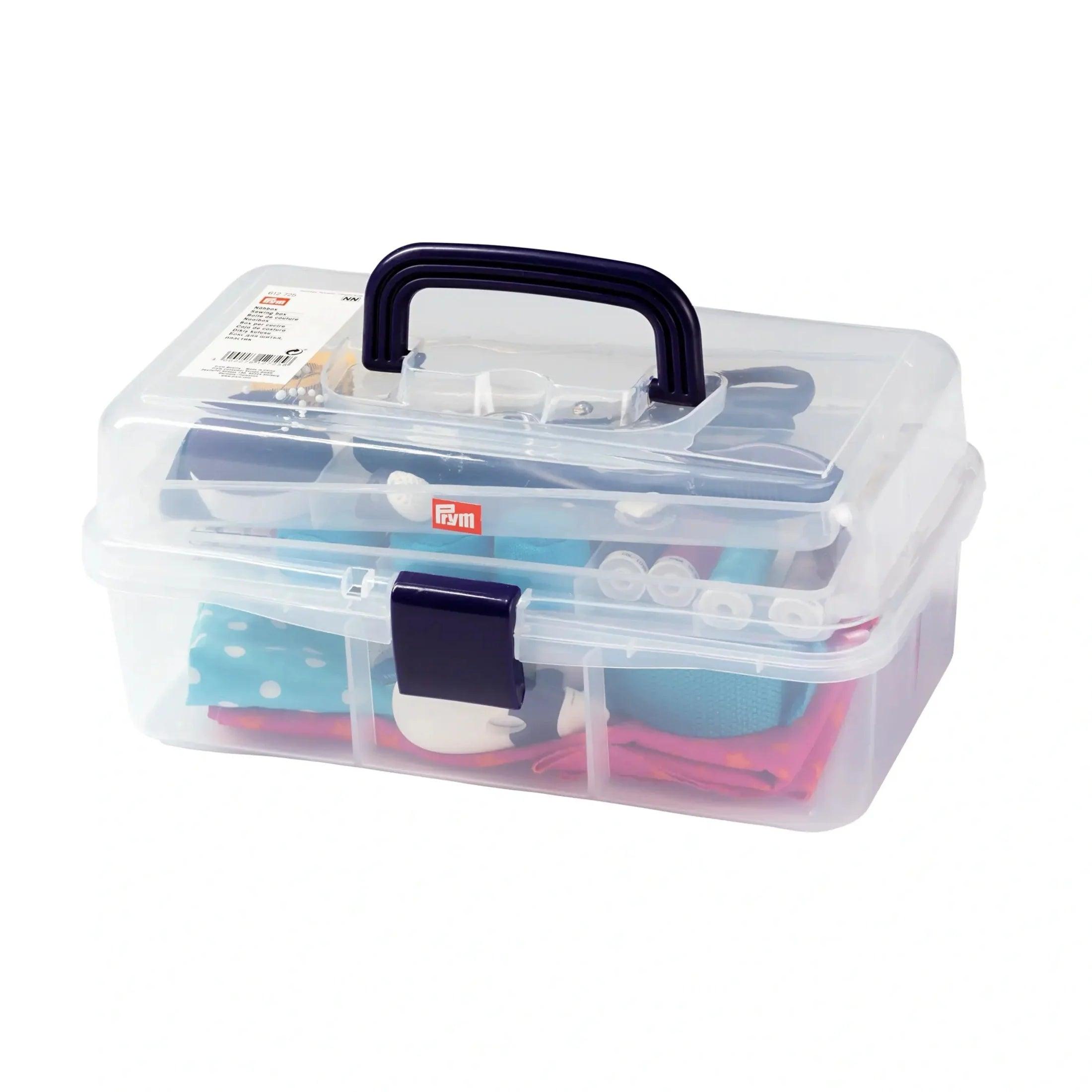 Transparent sewing box