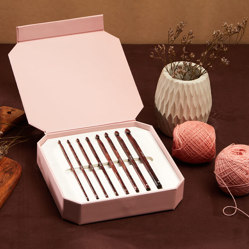 Coffret prestige crochets KnitPro Symfonie Rose