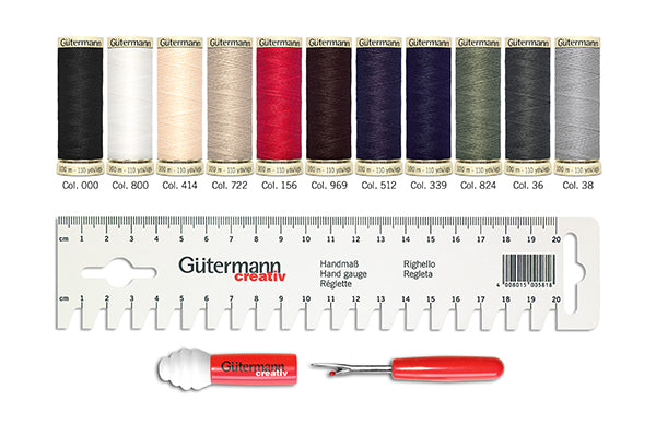 11 Set of sewing gütermann + accessories