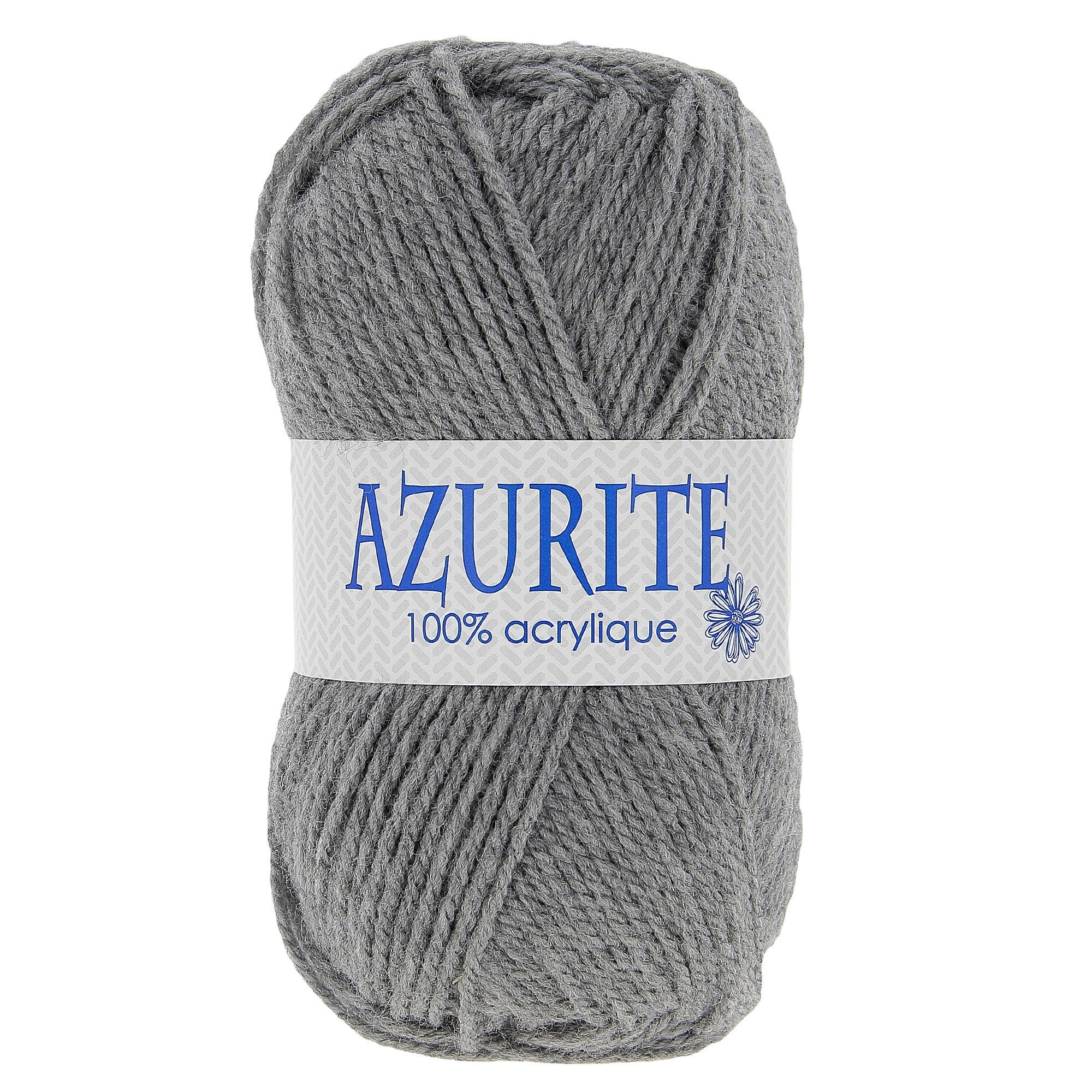 Sachet de 10 pelotes de fils à tricoter Azurite