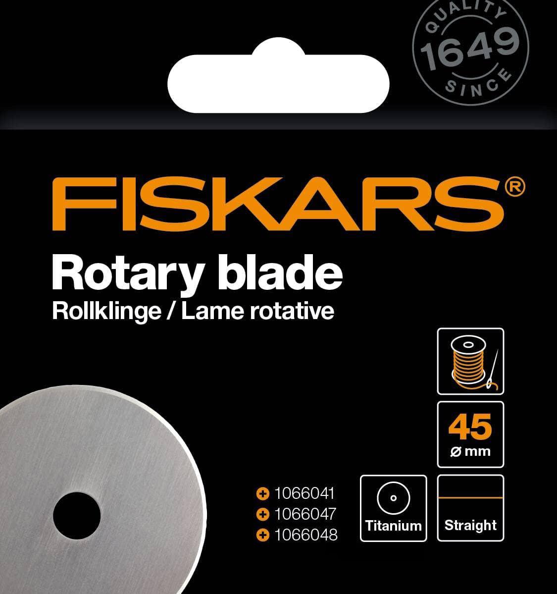 Lame rotative Fiskars Titanium Ø45 mm