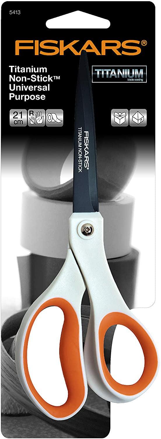 Fiskars Titanium anti-adhäsive universelle 21 cm Schere