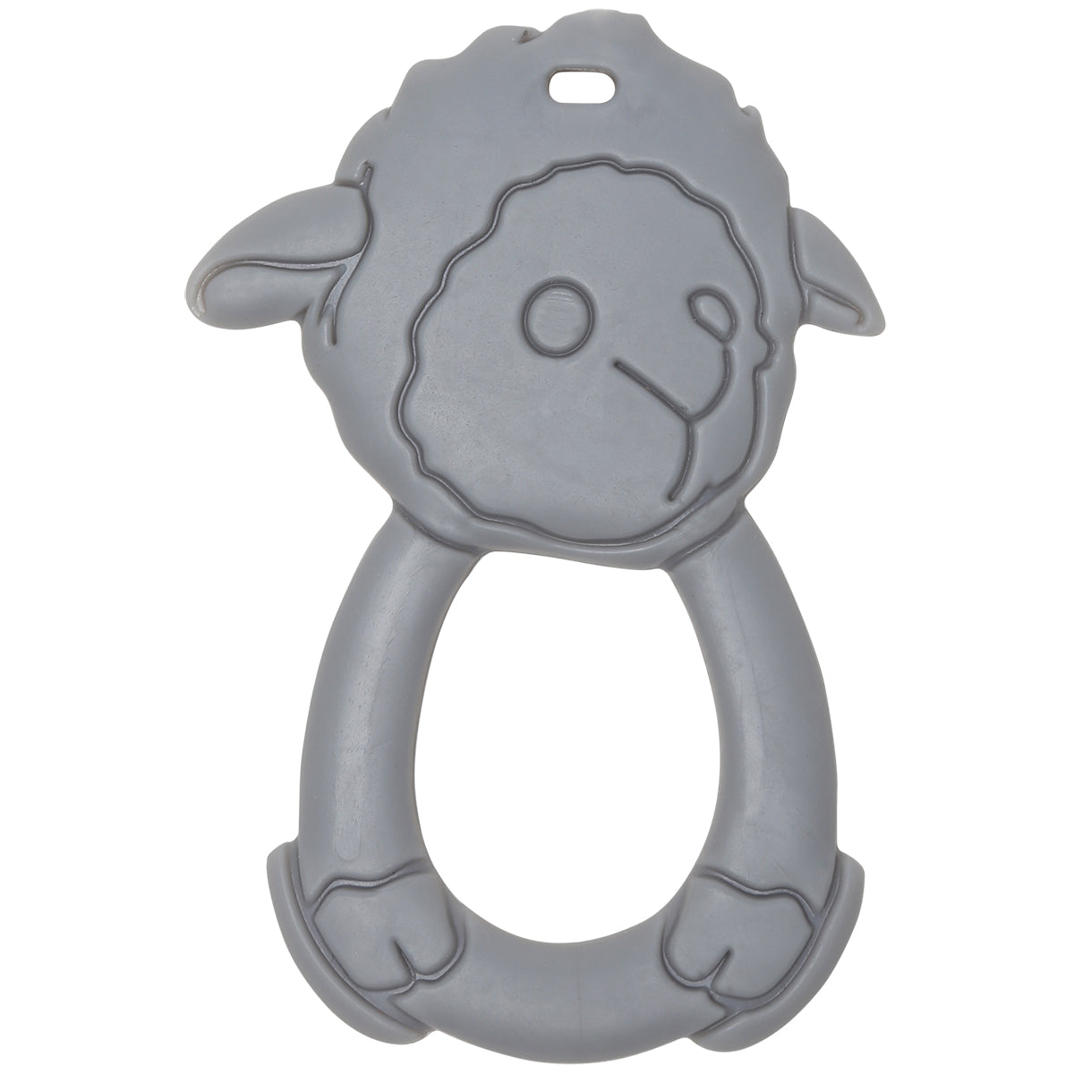 Baby dentition ring - gray sheep