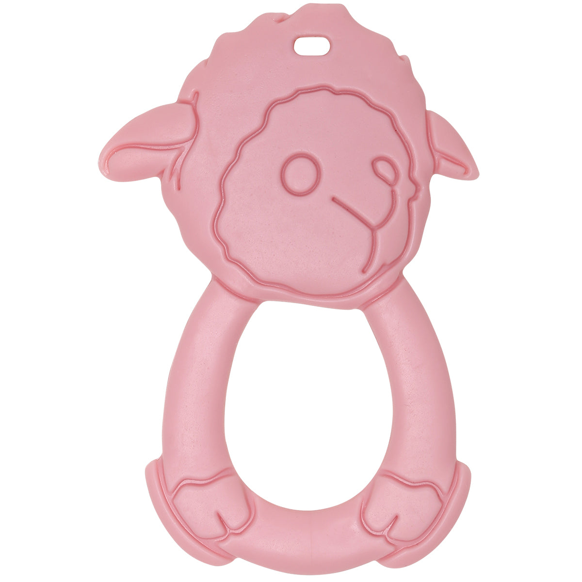 Baby dentition ring - Pink sheep