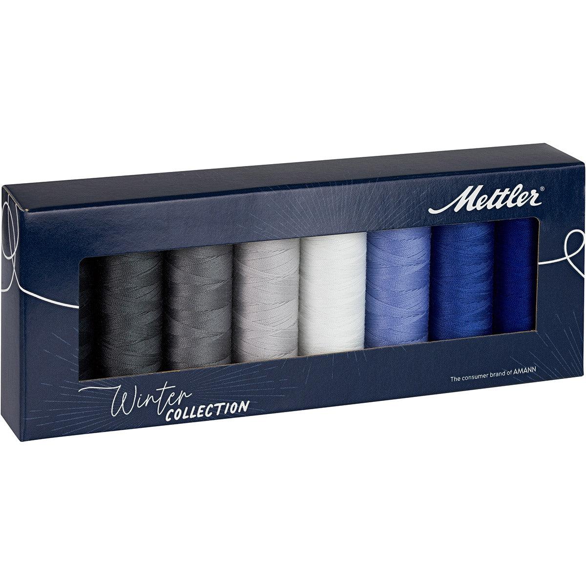 Coffret 8 fils à coudre polyester 200m Winter Mettler ®