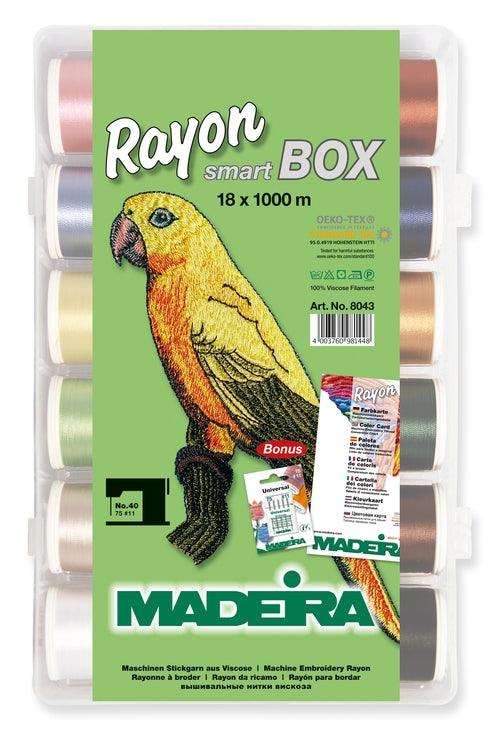 Valise de fils à broder SmartBox Rayon Madeira