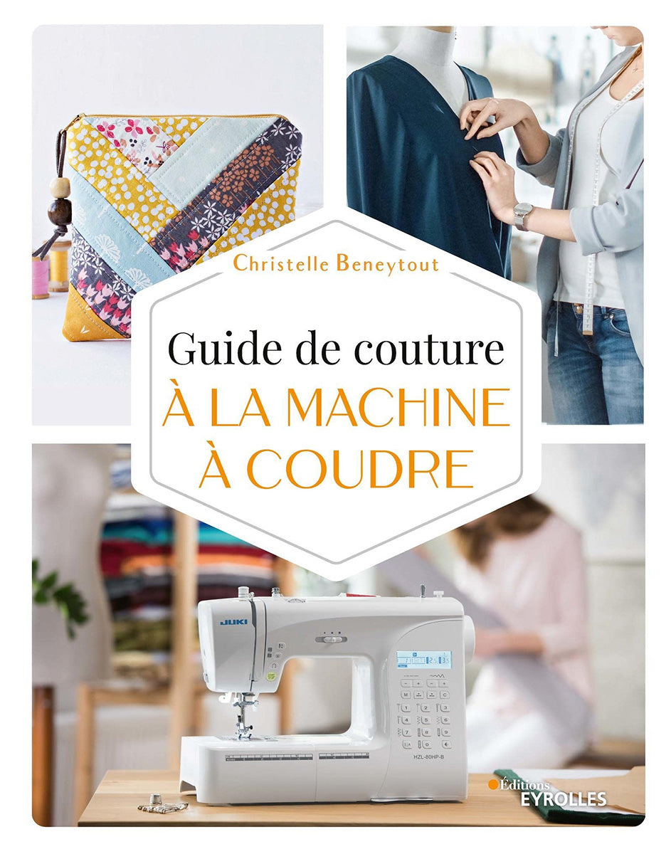 Livre guide de couture à la machine à coudre