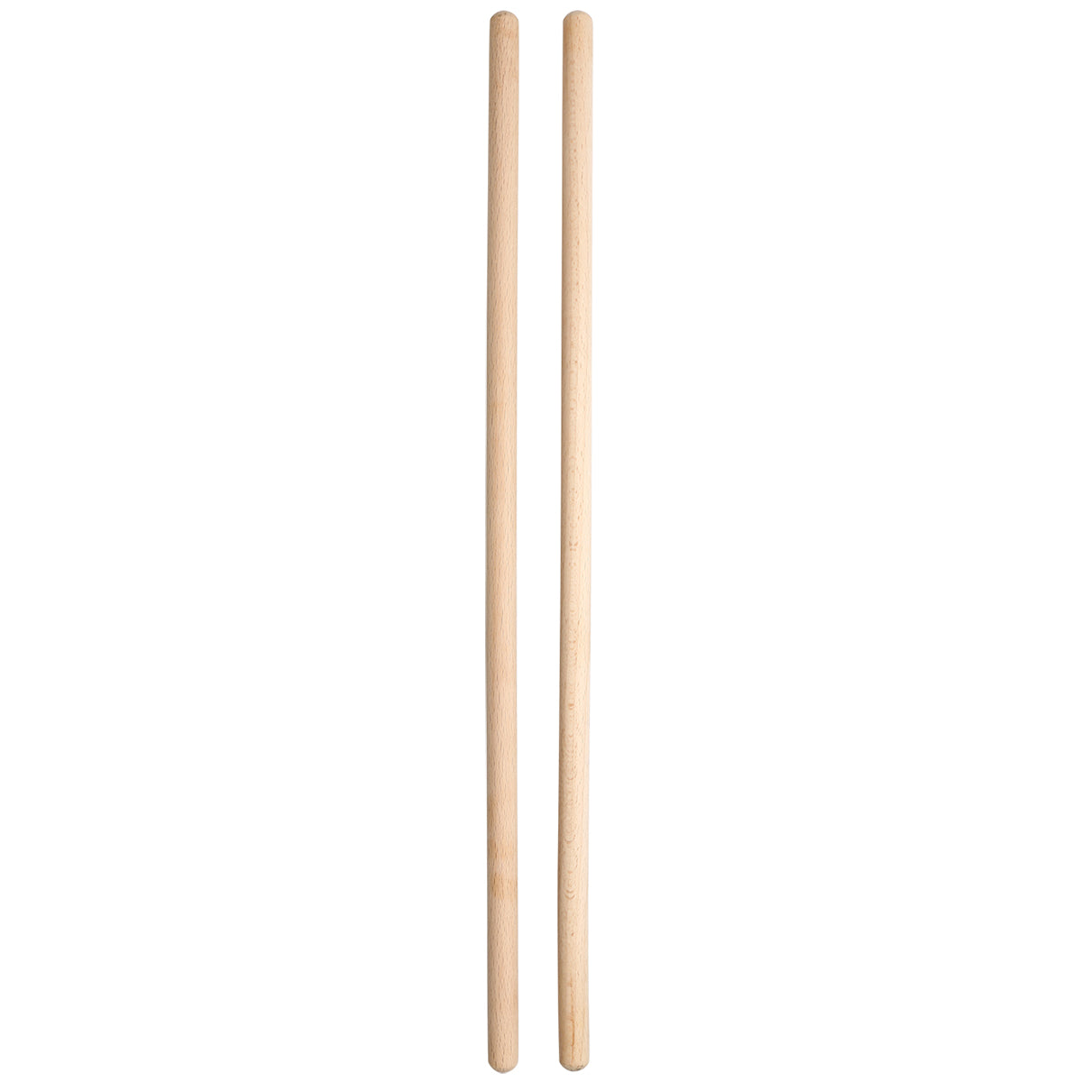 Set of 2 wooden sticks for macramé - 50 cm