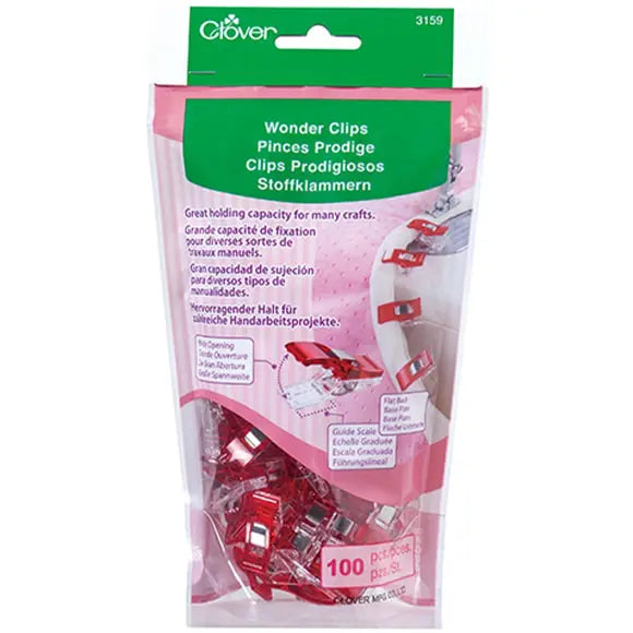 Bag of 100 clover - red prodigy pliers