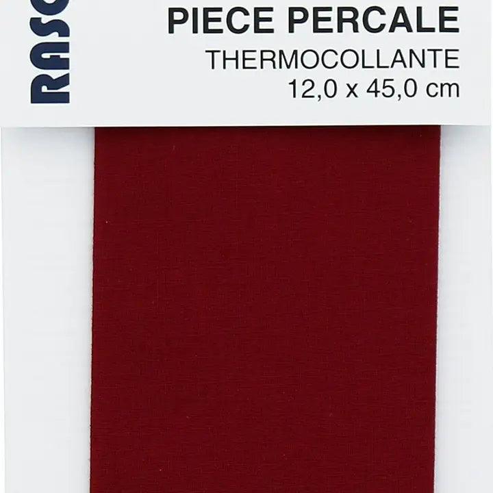 Thermocollans Percale zur Reparatur - Bordeaux