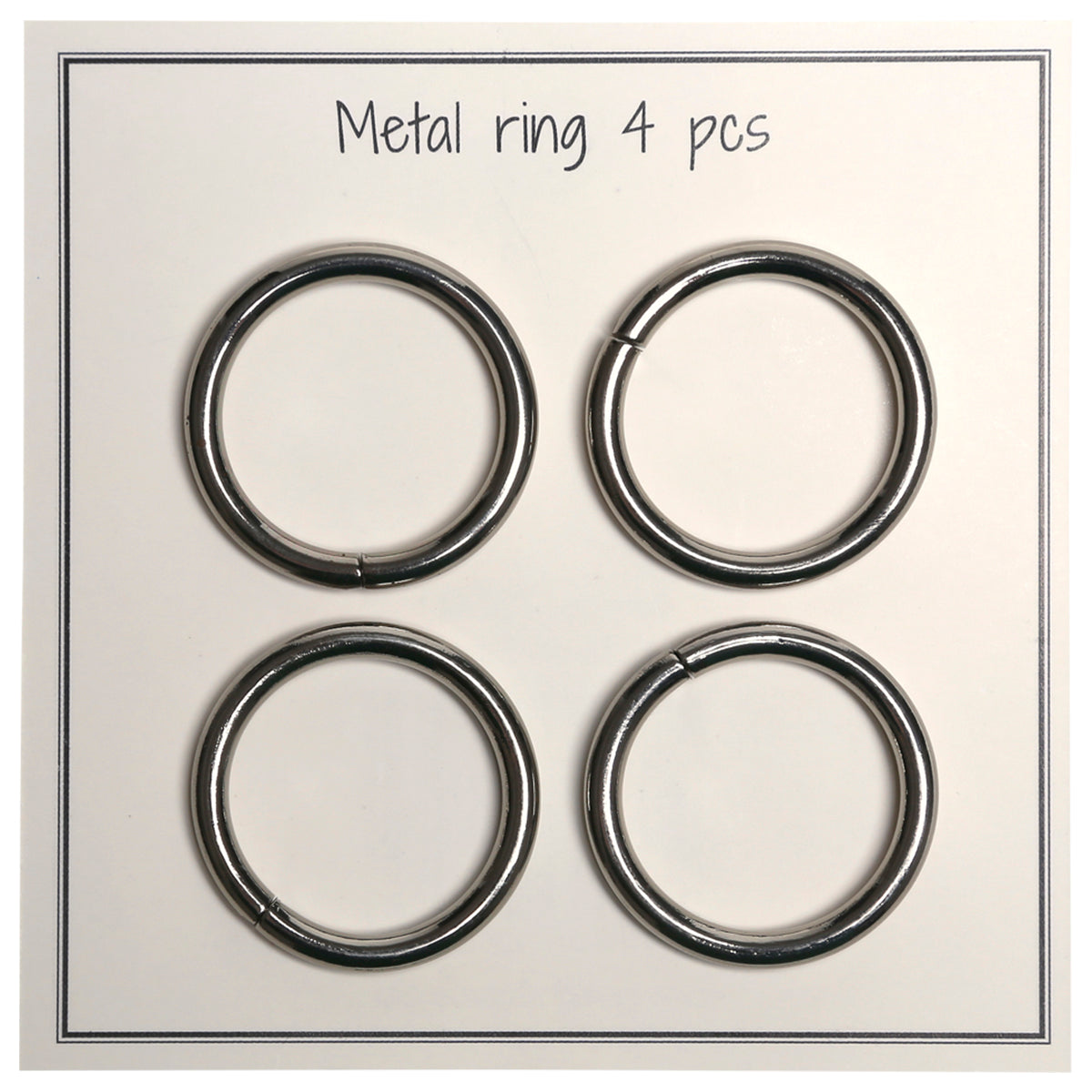 Broken rings for 28 mm bags - Silver