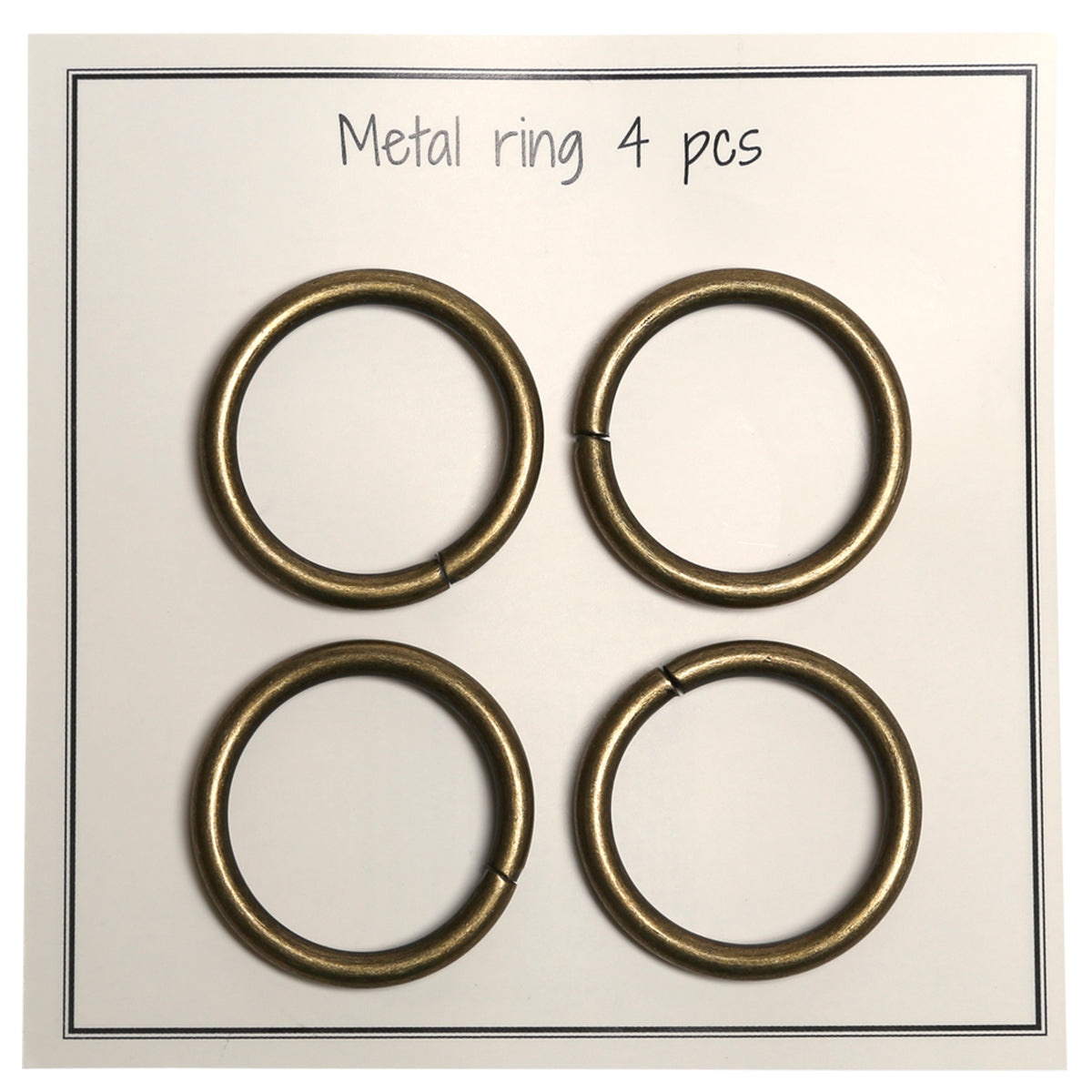 Broken rings for 28 mm bags - Bronze