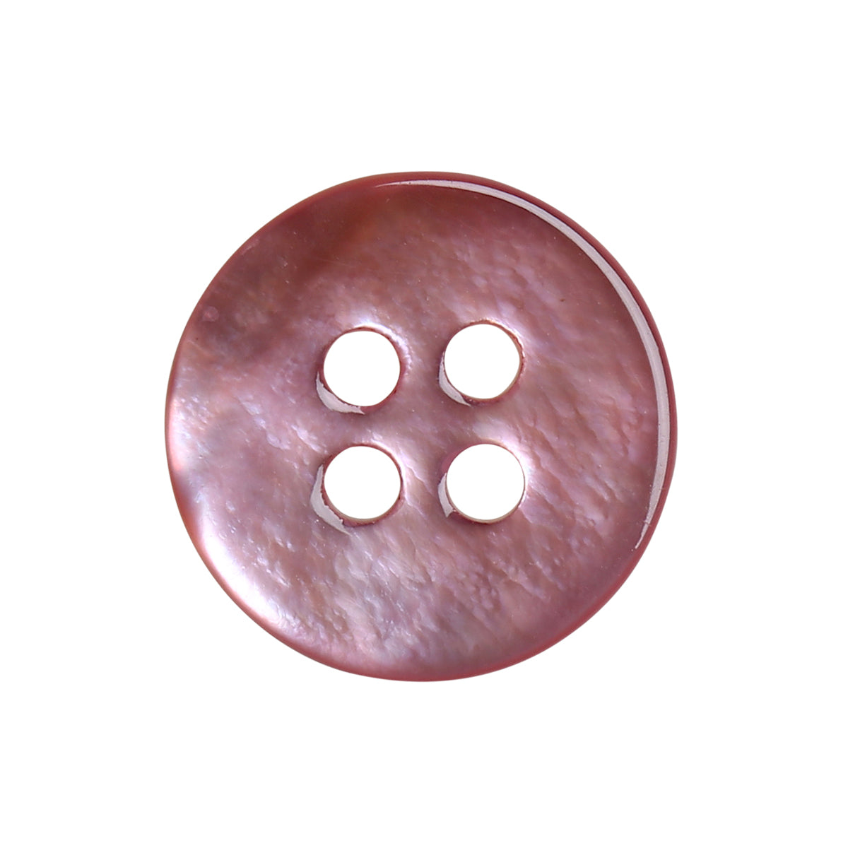 Set of 8 buttons 4 mother -of -pearl 12 mm - pink