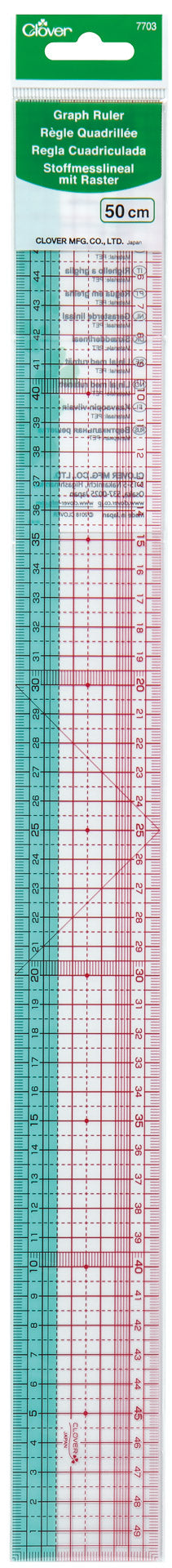 Règle japonaise souple 50 cm Clover