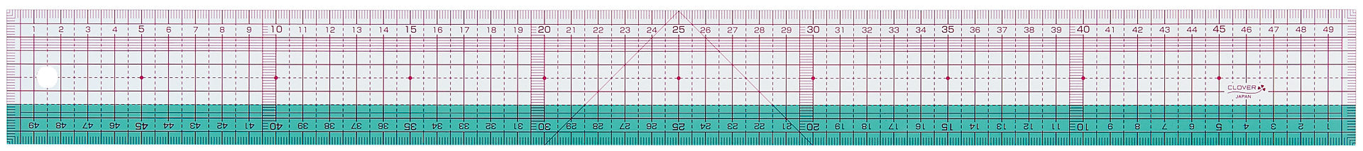 Soft Japanese rule 50 cm Clover