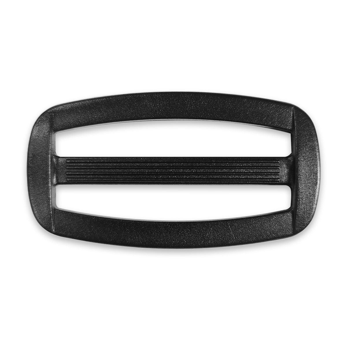 Black plastic sliding loop 40 mm