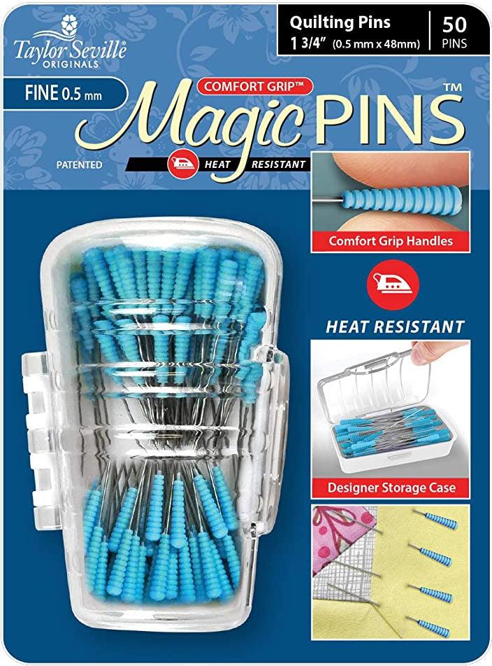 Box of 50 magic pins special quilting