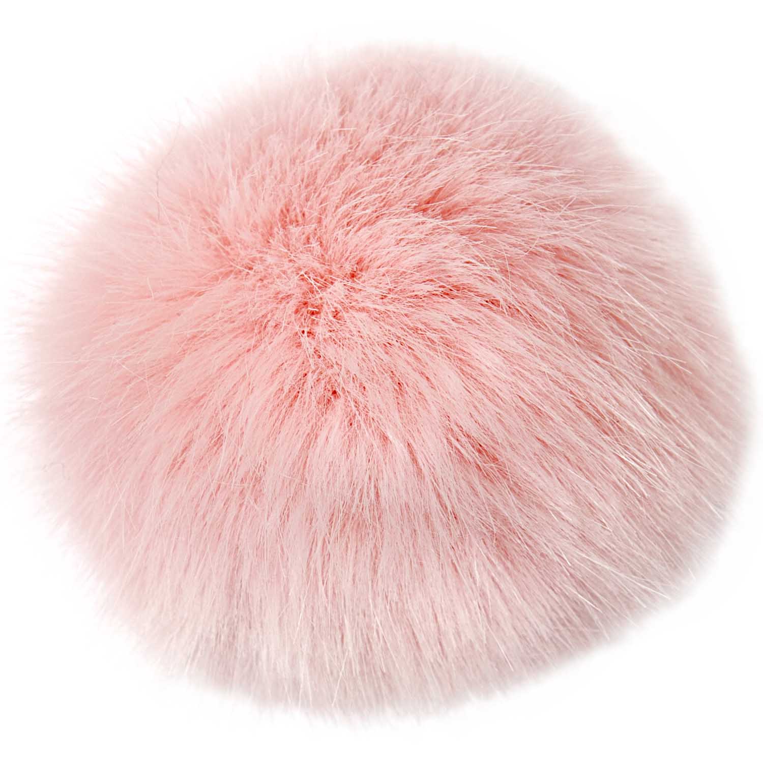 Pompon Imitation Fell 10 cm - Pink