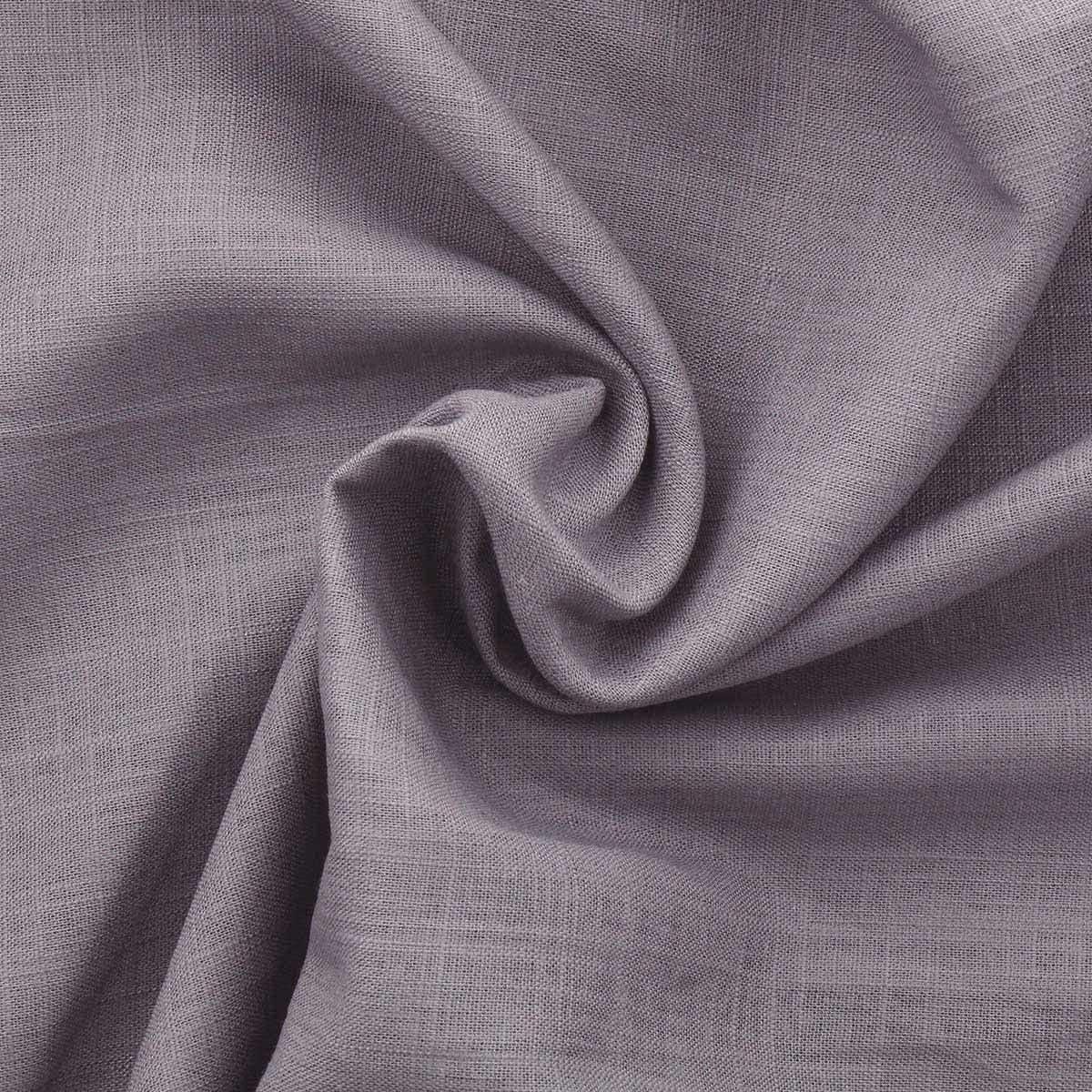 Tissu lin viscose - Gris