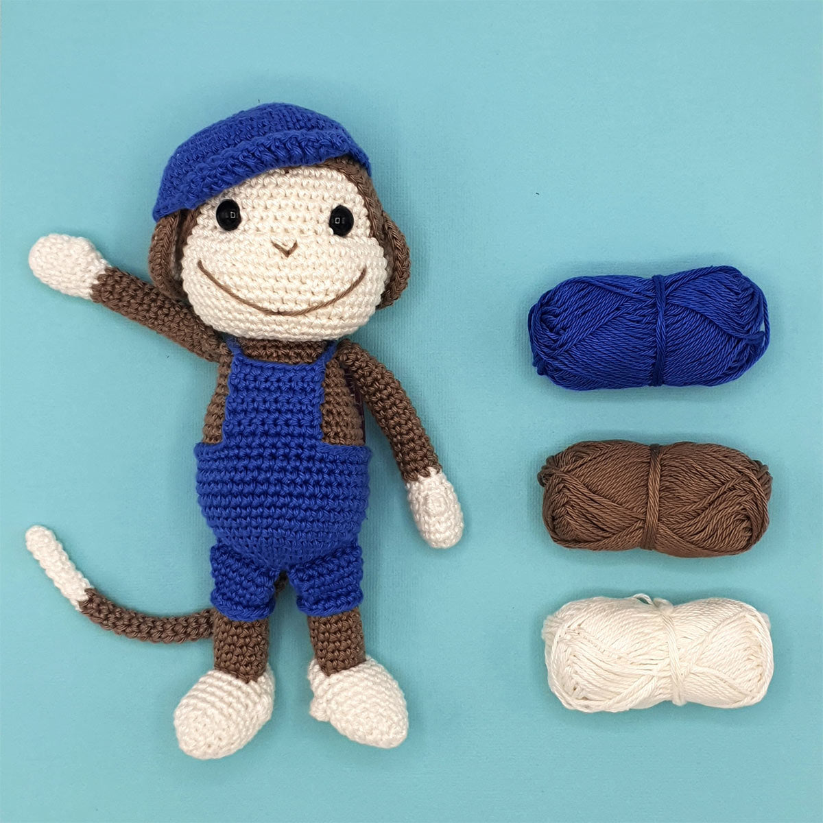 Crochet kit - Bryan the monkey