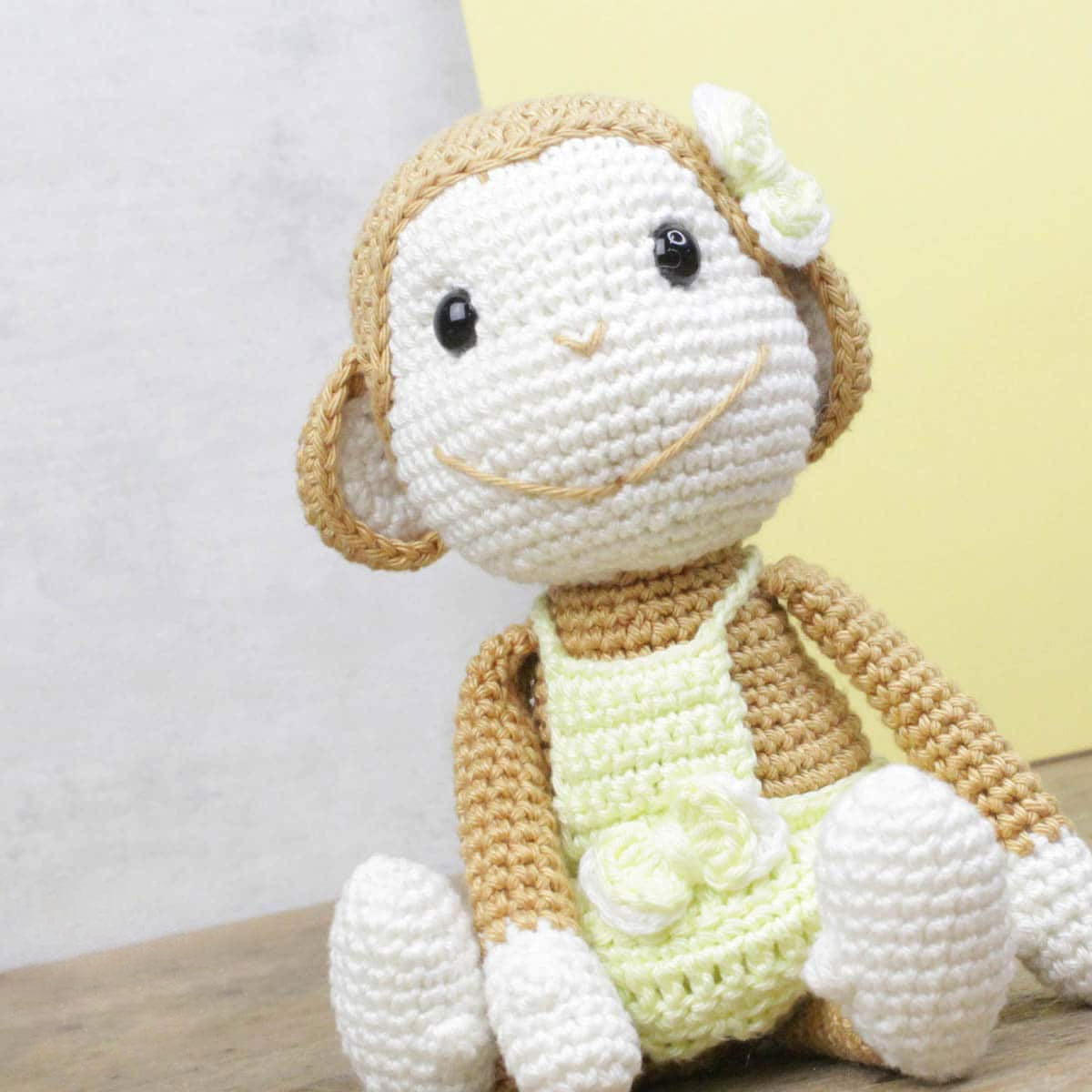 Kit crochet - Nikki le singe