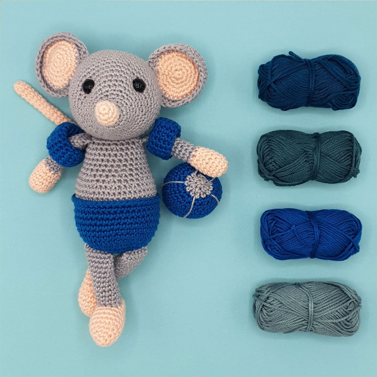 Kit Crochet - Eddy the mouse