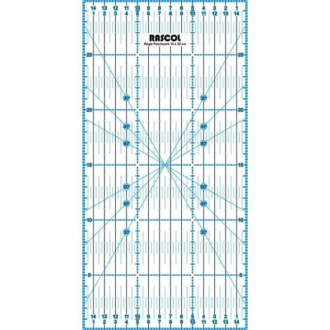 Patchwork -Regel 15 x 30 cm