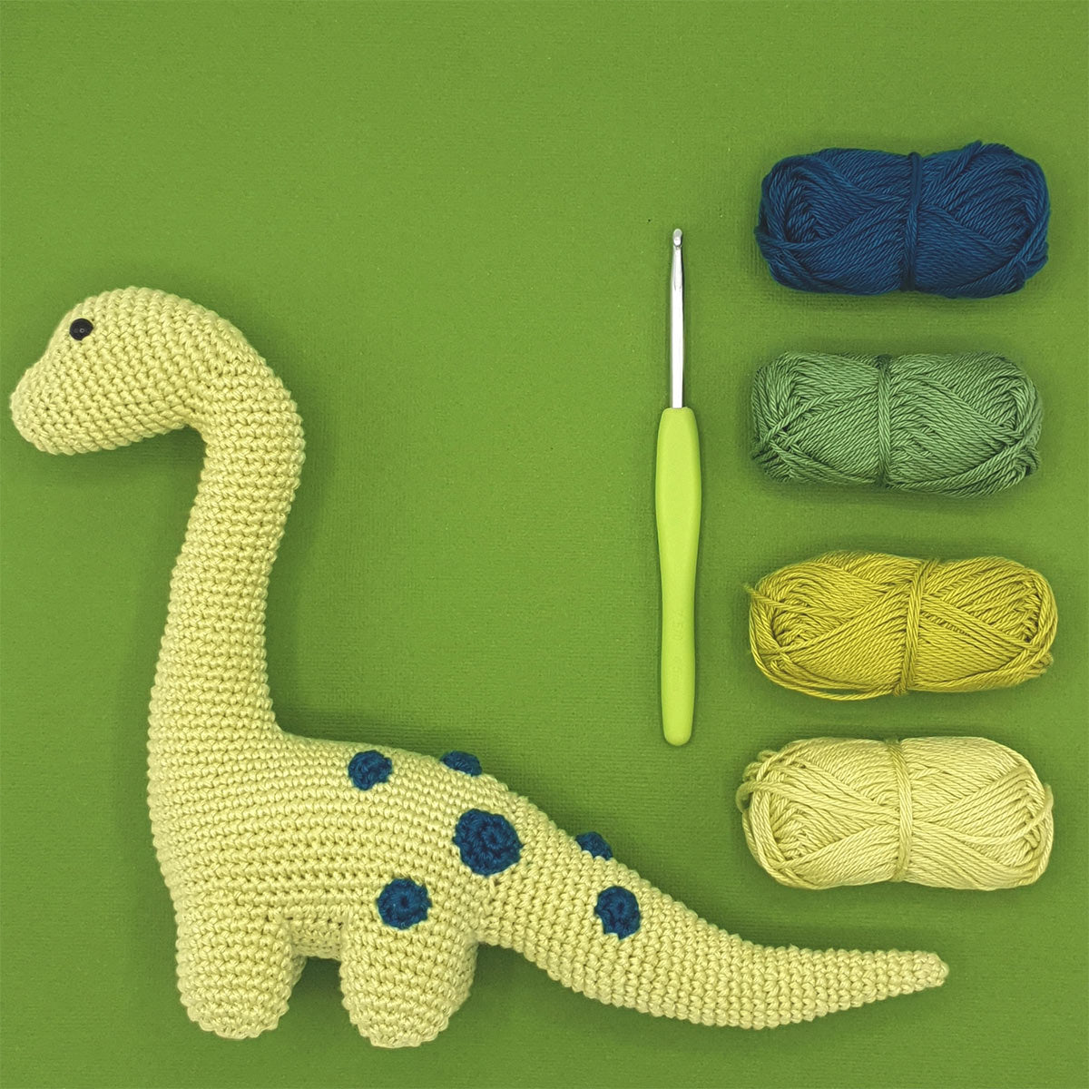 Crochet kit - Brontosaurus