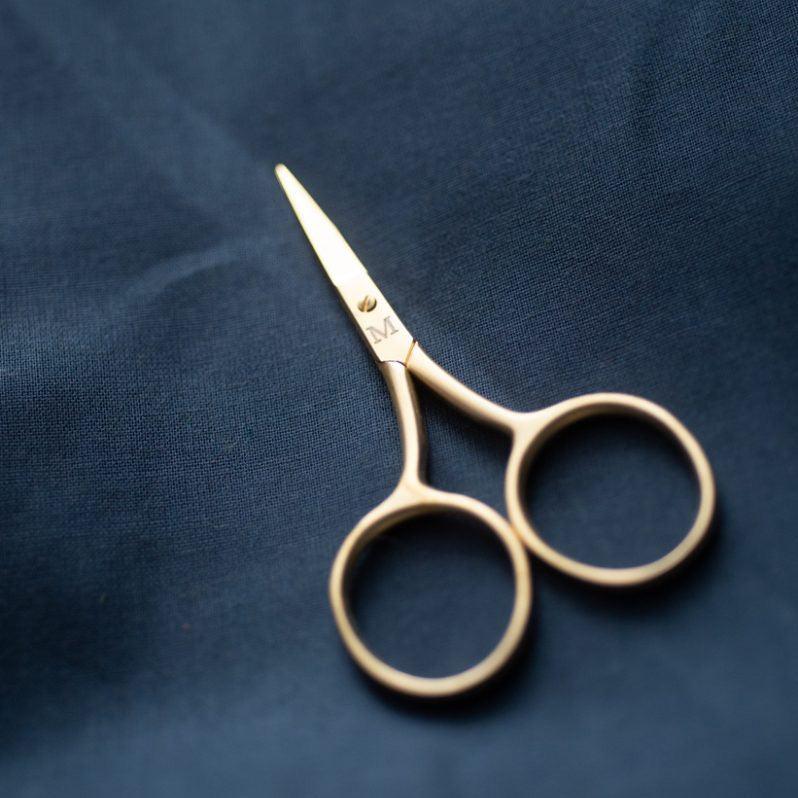 Merchant golden embroidery scissors 9 cm