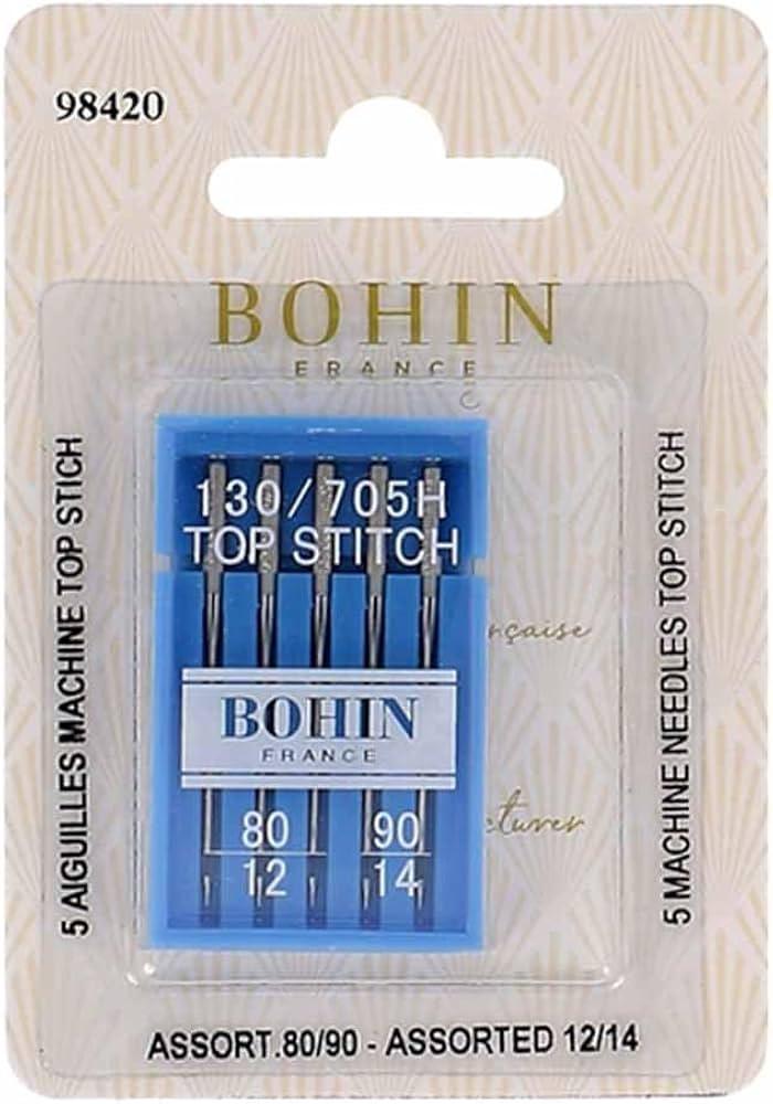 Maschinennadeln zum Überraschen von Topstitch Bohin