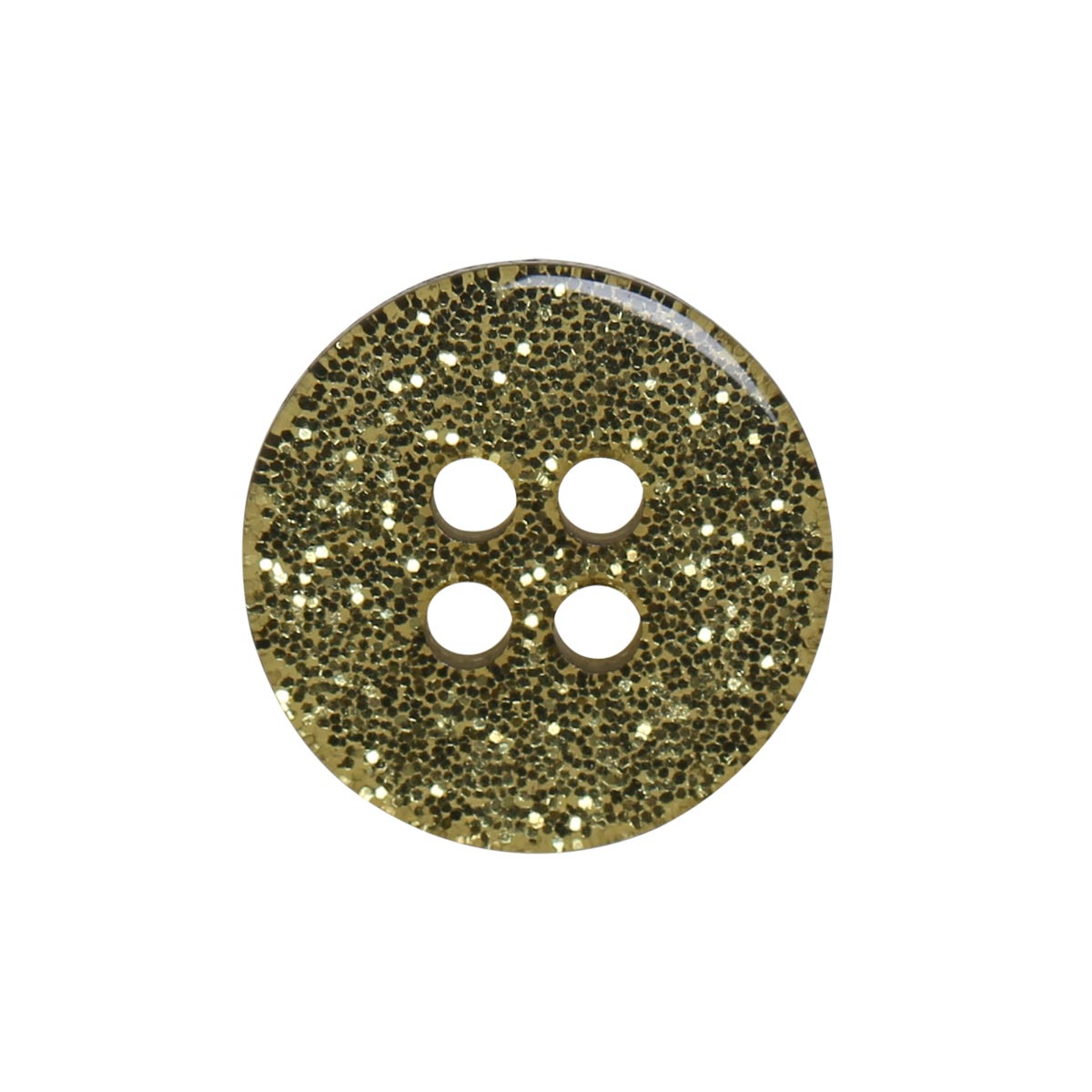 Set de 8 boutons Glitter 12 mm - Vert