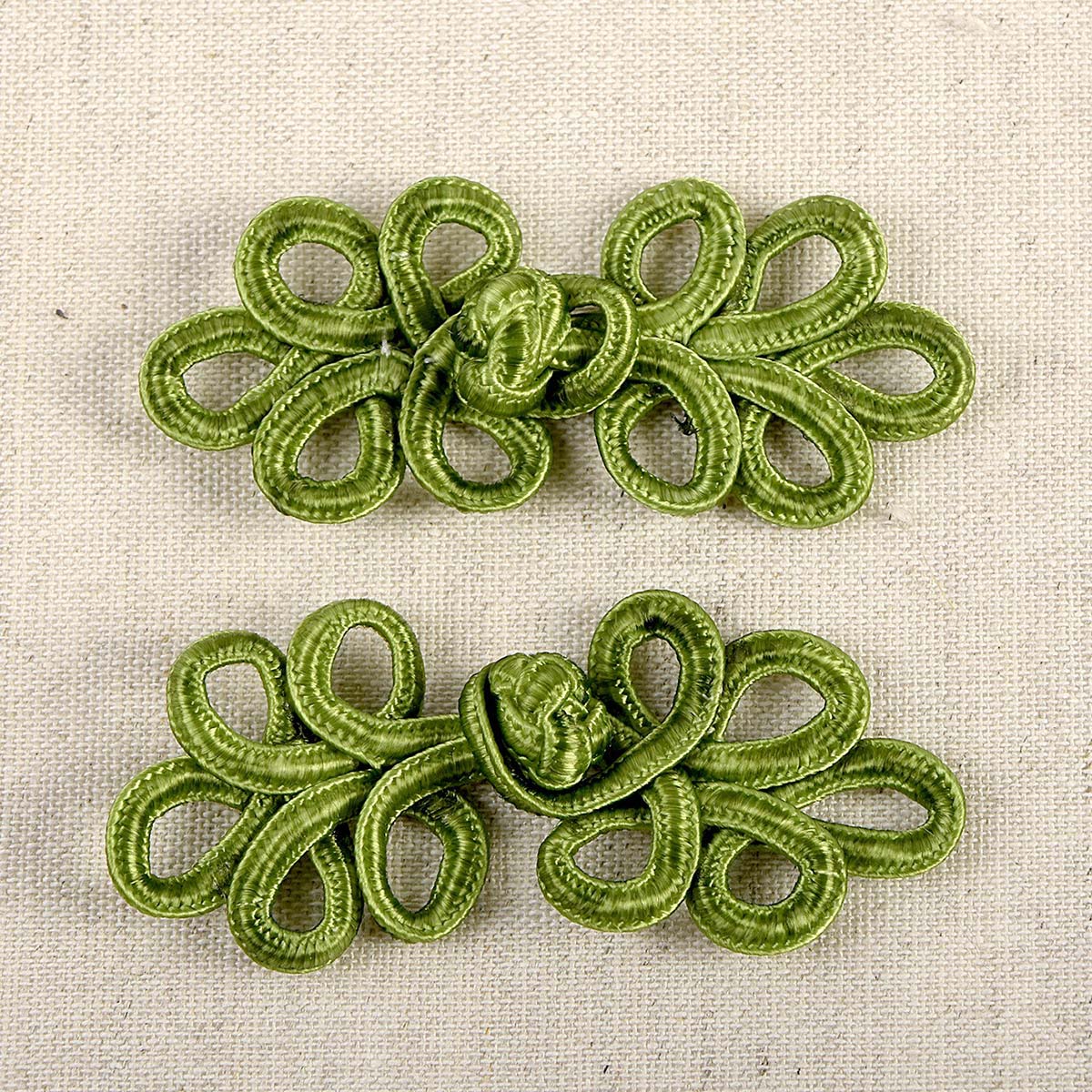 Set of 2 Brandenburgs - Green Mousse