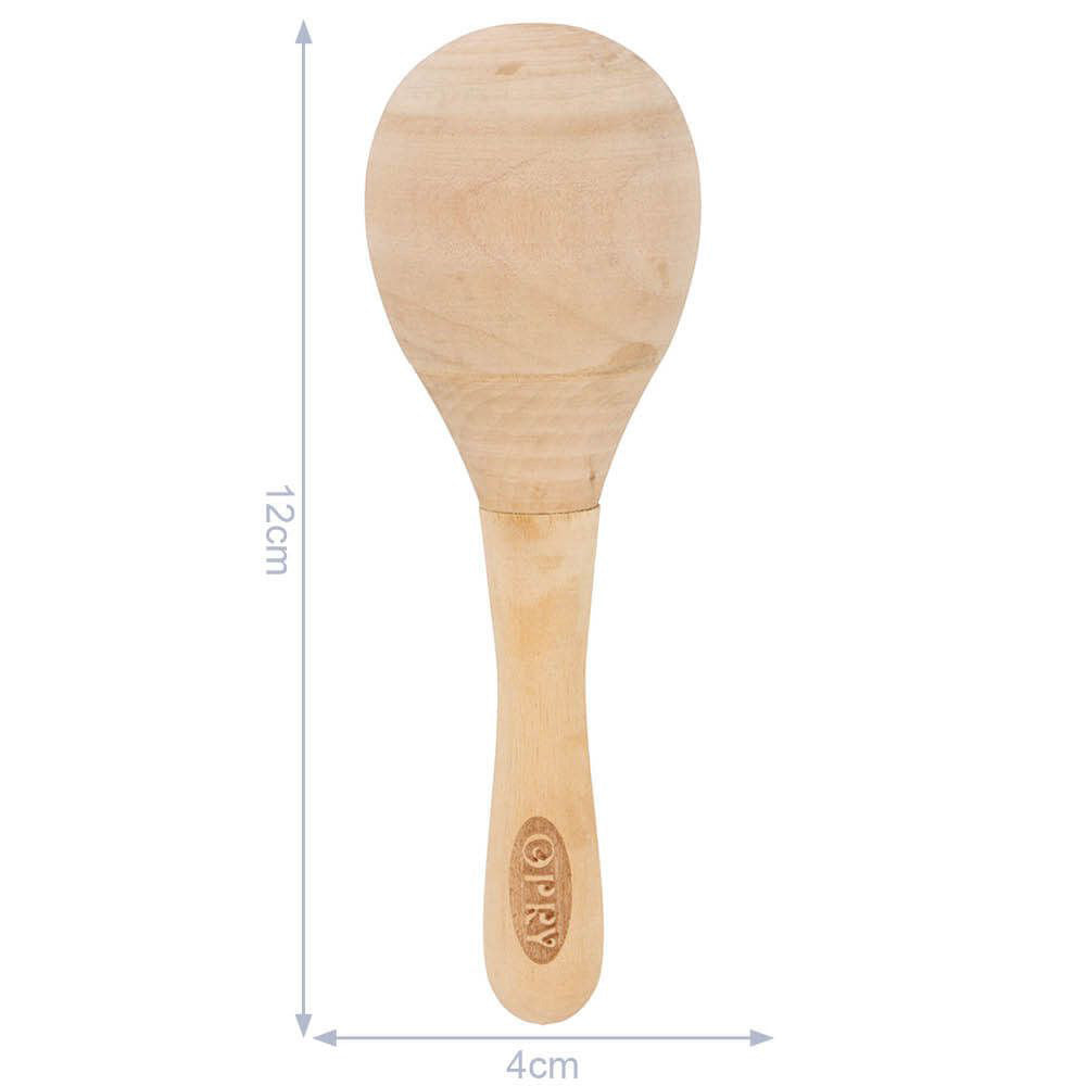 Hochet maracas 12 cm x 4 cm