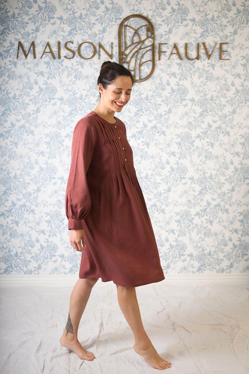 Dress pattern, Atlas Blouse - Fauve house