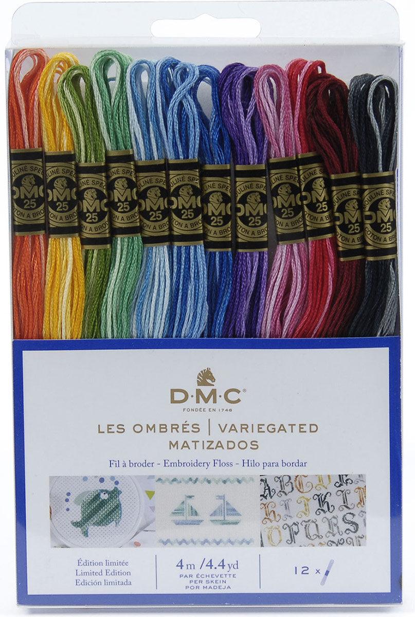 Pack of 12 scales to embroider Moulinés DMC - Les Ombrés