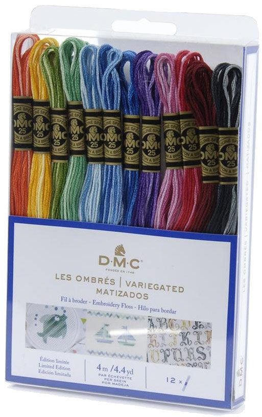 Pack of 12 scales to embroider Moulinés DMC - Les Ombrés