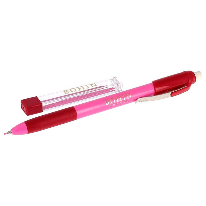 Crayon craie porte-mines extra-fin Bohin - Rose