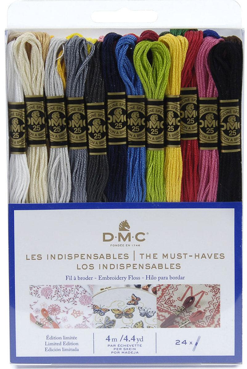 Pack of 24 tags to embroider Moulinés DMC - The essentials