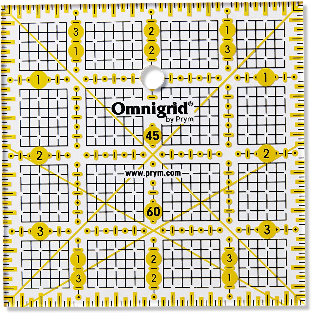 Omnigrid 4 x 4 Zoll Patchwork -Regel