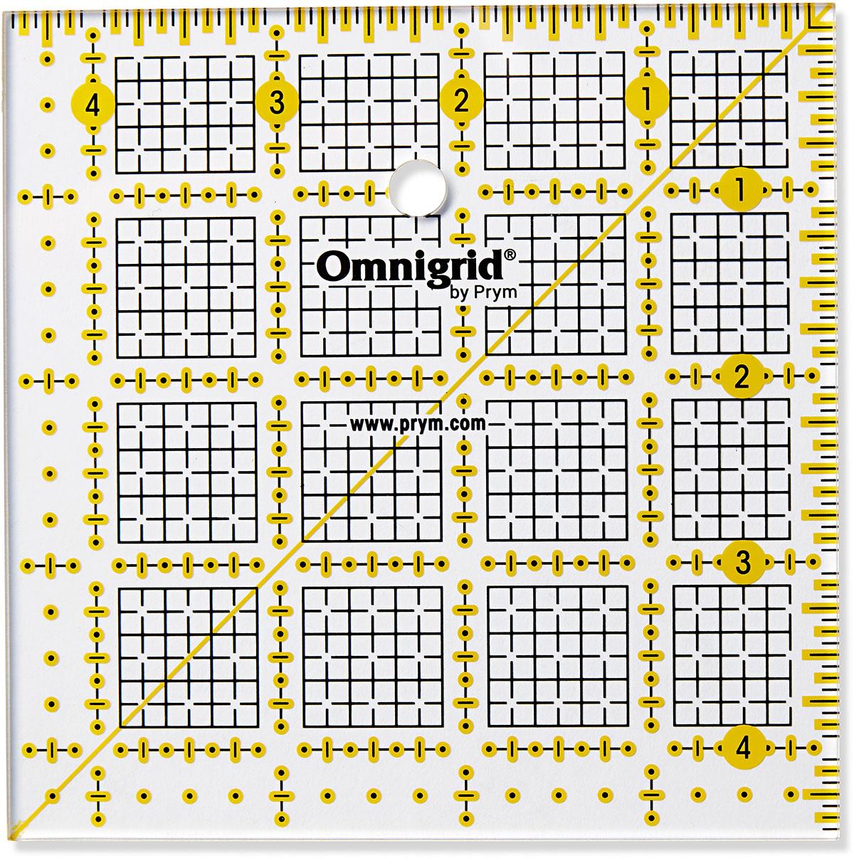 Omnigrid 4.5 x 4.5 Inch Patchwork Patchwork