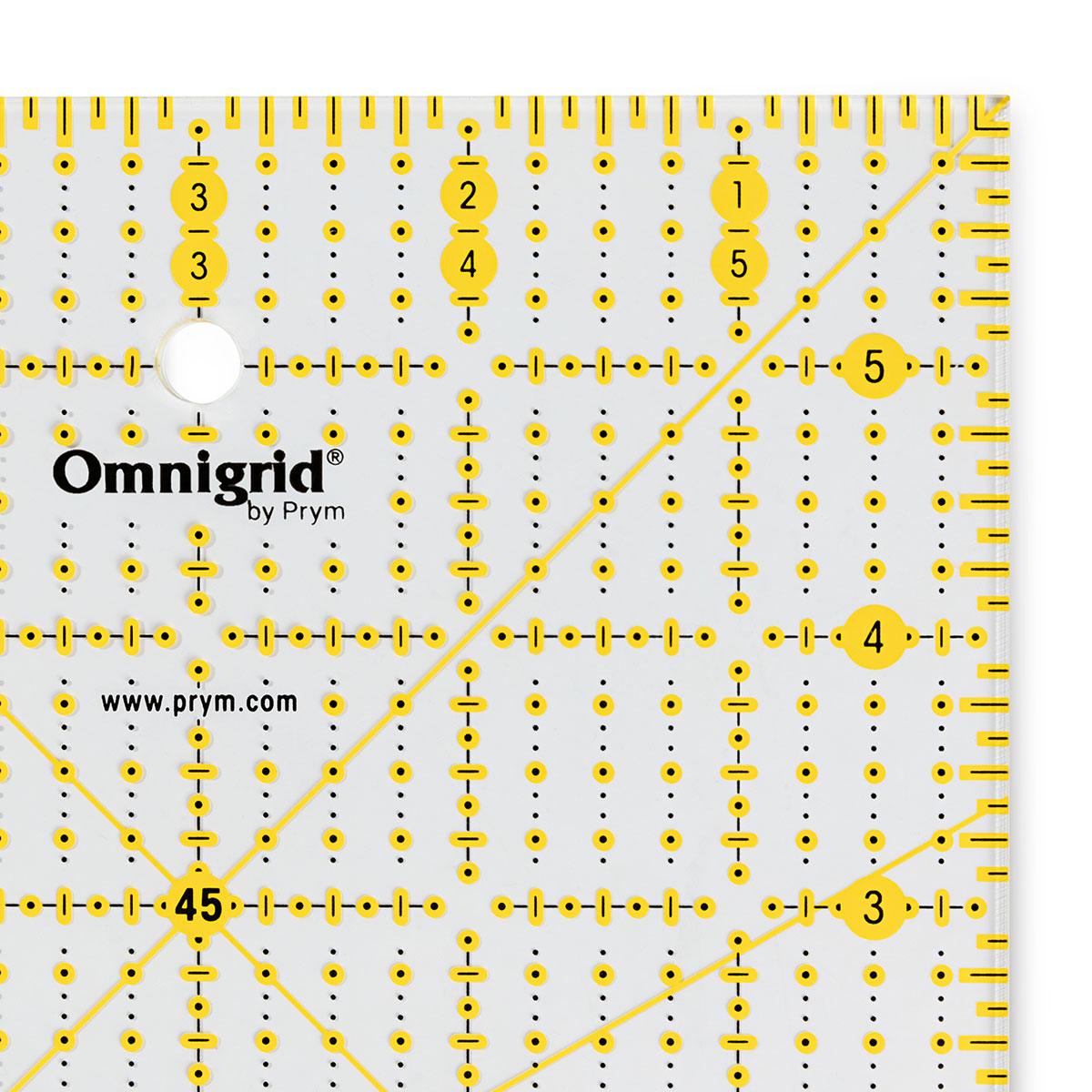 Règle patchwork Omnigrid 6 x 6 inch