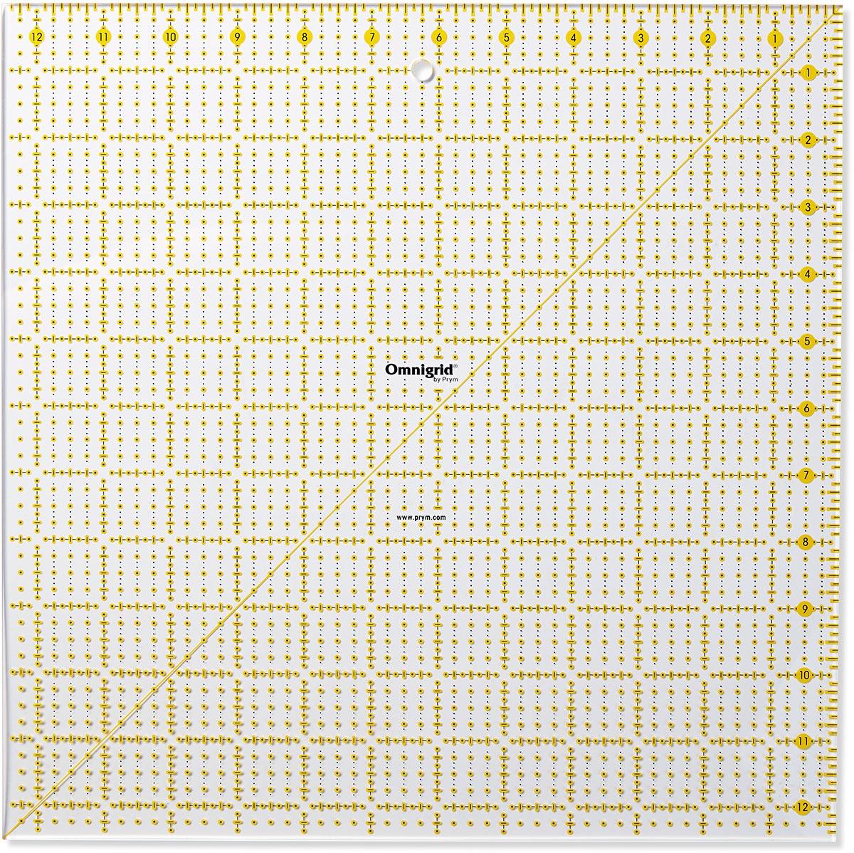 Omnigrid Patchwork Regel 12,5 x 12,5 Zoll