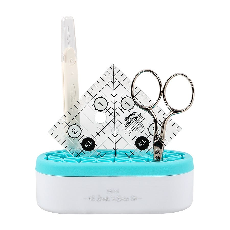 Mini organizer Stash 'n Store - Aqua