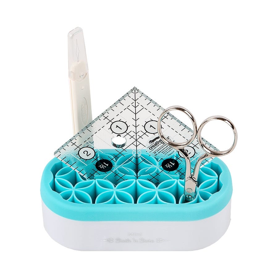 Mini -Organisator Stash 'n Store - Aqua