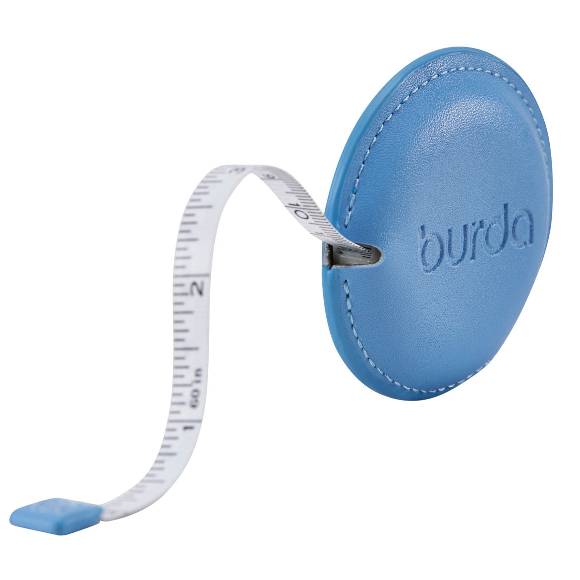 Zentimeter eines einziehbaren Nähens 150 cm Burda - blau